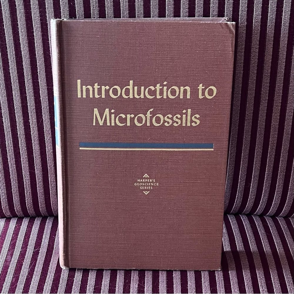 Antique, INTRODUCTION TO MICROFOSSILS book